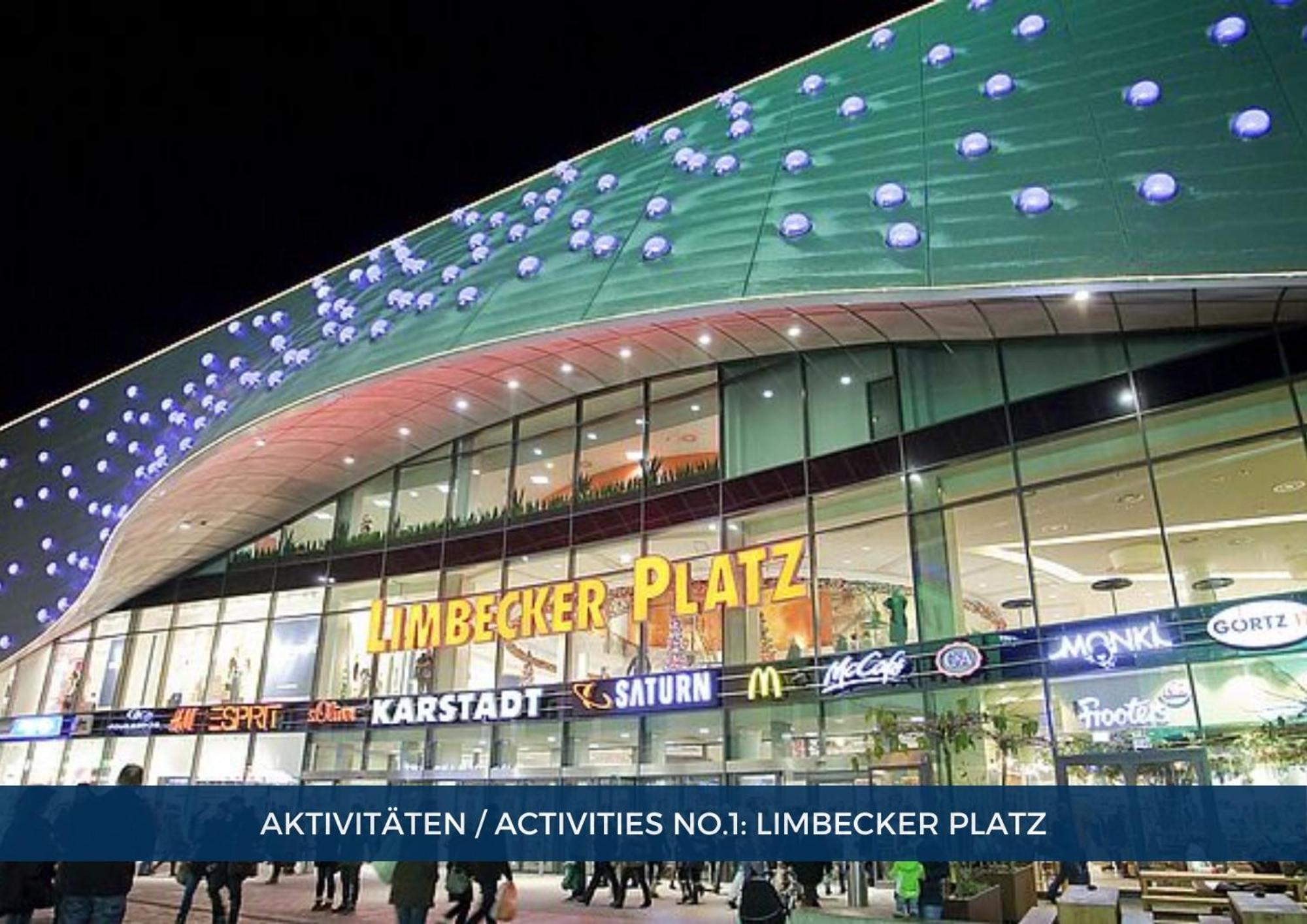 Rtr Essen - Fuer Bis Zu 8 Personen - Voll Ausgestattet - Zentral Limbecker Platz - Messe - Uniklinikum - Smart Tv - Modern Lejlighed Eksteriør billede